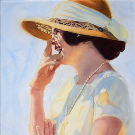 Silvia Habán - Piknik, Giclée tlač na plátno limitovaná edícia