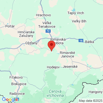 Google map: Dúžava 24, 979 01 Rimavská Sobota